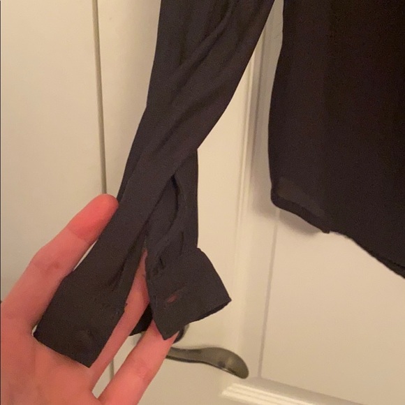 Satin polyester blouse - Picture 2 of 2